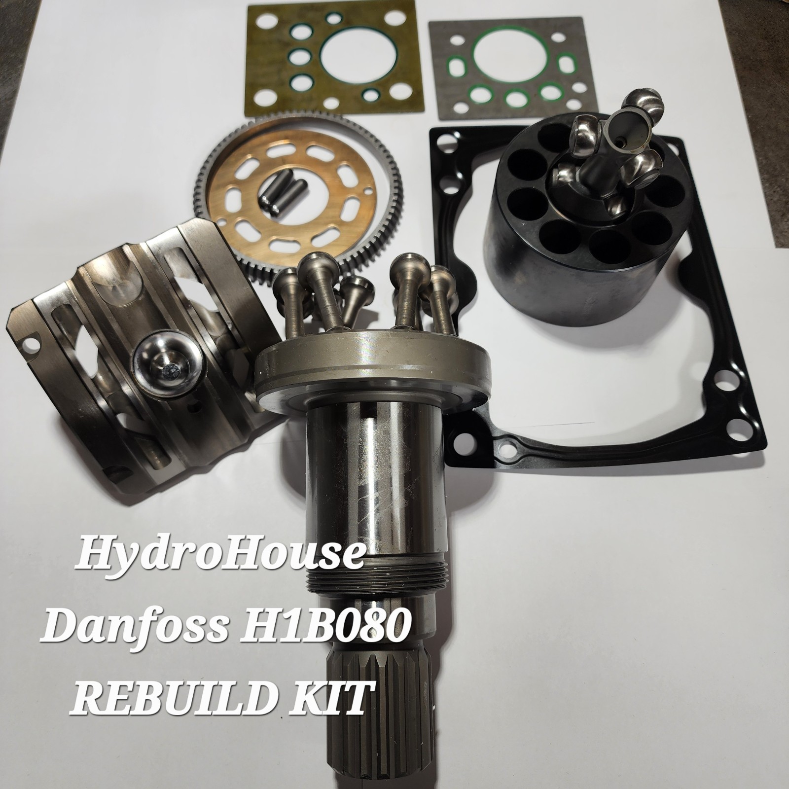 Genuine Danfoss 83057029 H1B080 Bent Axis Hydraulic Motor Rebuild KIT Genuine Danfoss 83057029 H1B080 Bent Axis Hydraulic Motor Rebuild KIT