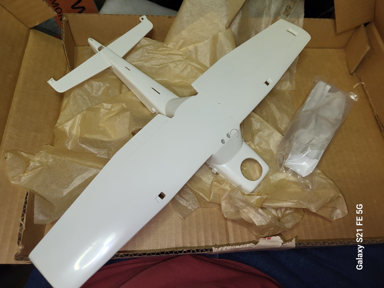 NOS Cox Tether Plane Cessna 150 Fuselage Parts in Box NOS Cox Tether Plane Cessna 150 Fuselage Parts in Box