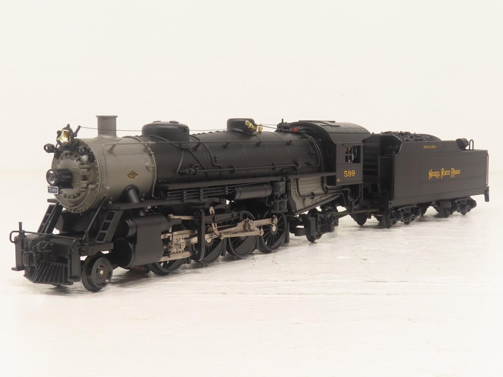 MTH 20-3052-1 Nickle Plate Road 2-8-2 USRA Mikado #599 Proto 2.0 NIB 13494