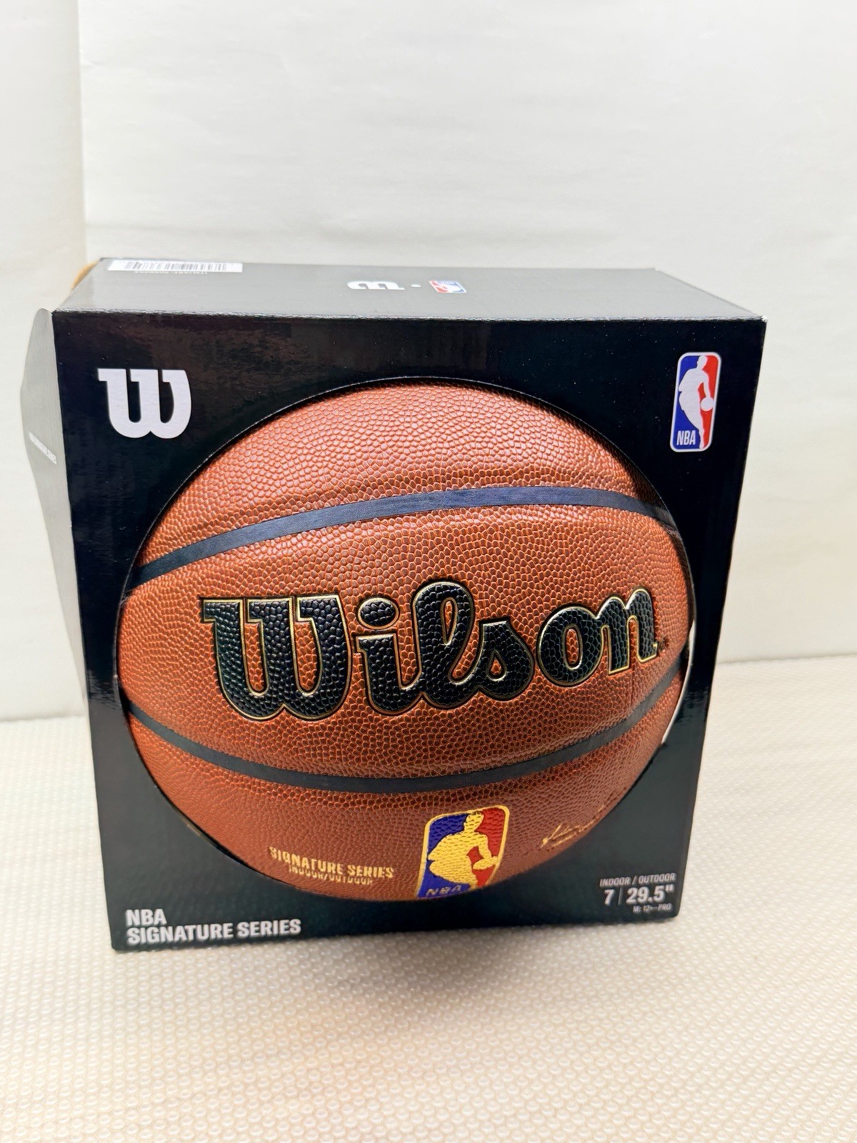 Wilson NBA Signature Series Basketball Size 7 29.5” Indoor Outdoor Official Ball