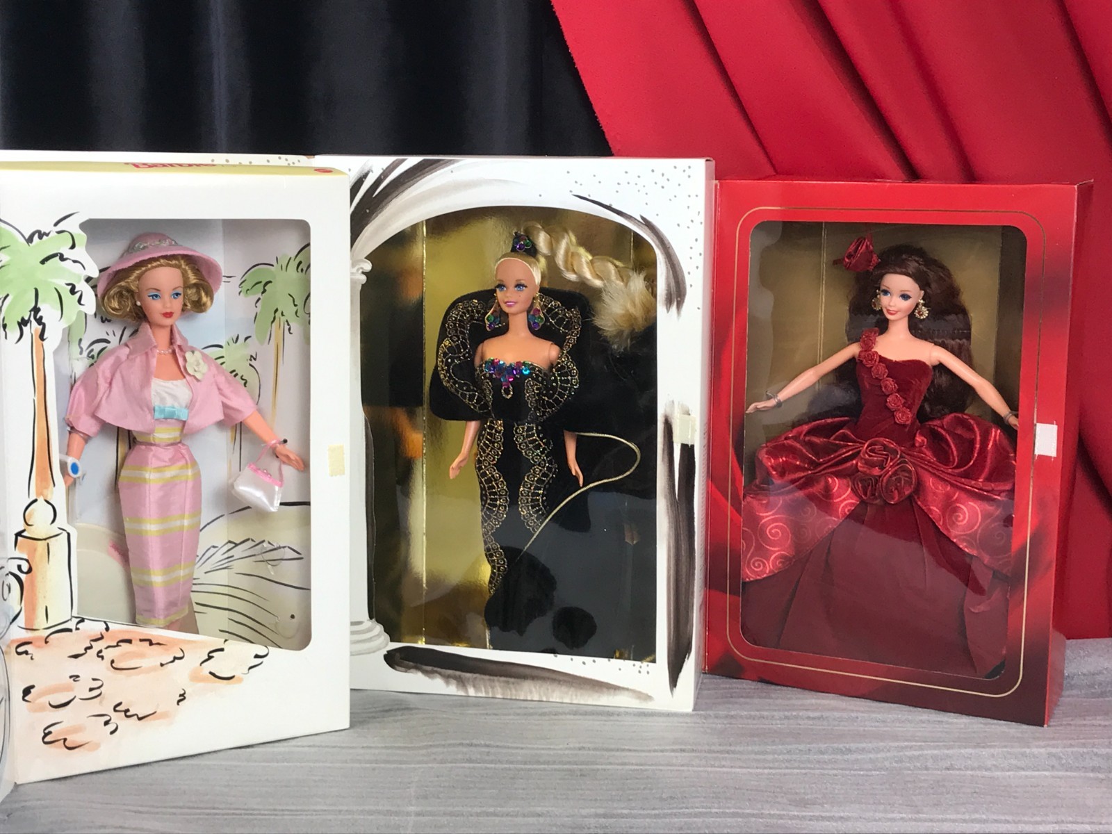 3 Vintage BARBIE Dolls RADIANT ROSE/SUMMER SOPHISTICATE/CLASSIQUE MIDNIGHT GALA 3 Vintage BARBIE Dolls RADIANT ROSE/SUMMER SOPHISTICATE/CLASSIQUE MIDNIGHT GALA
