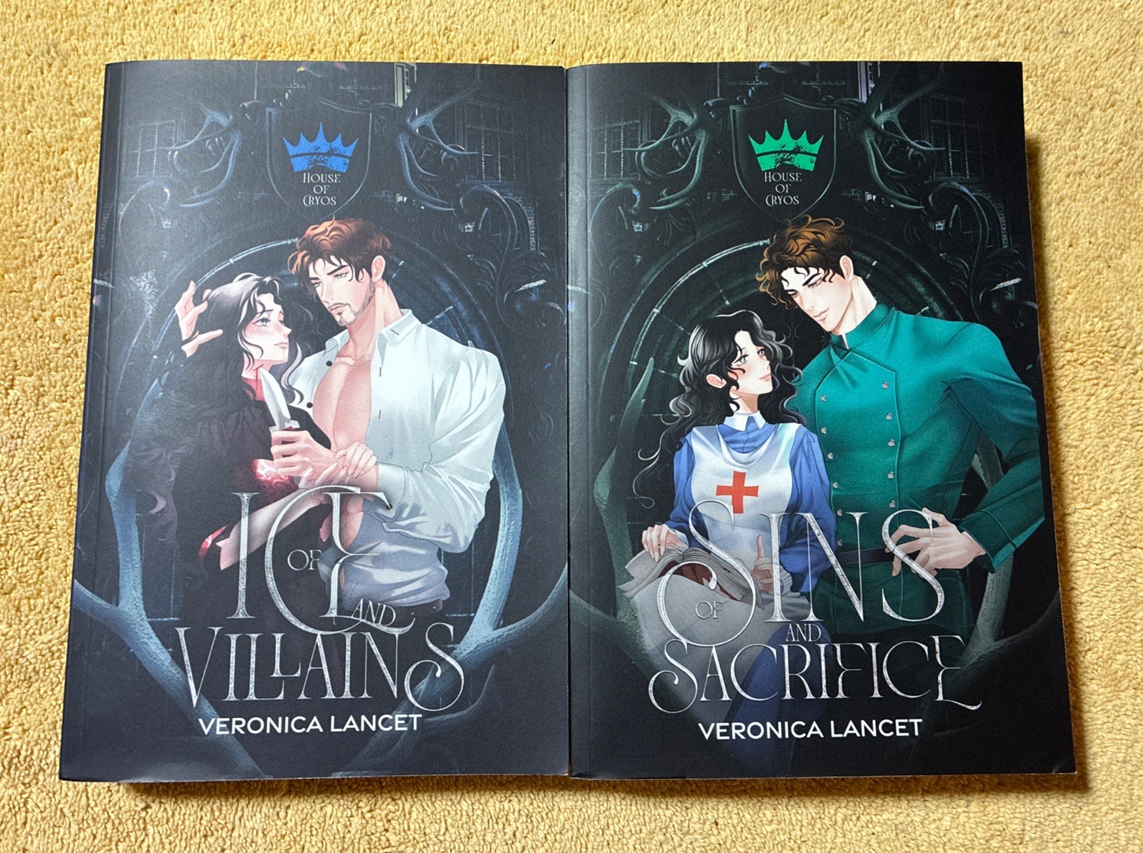 House of Cryos (Books 1 & 2) by Veronica Lancet - 2024/25 Indie TPB