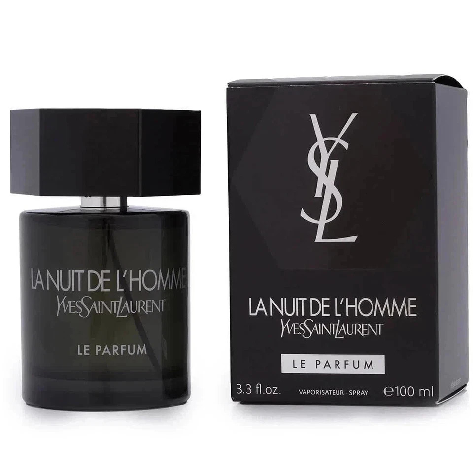 DISCONTINUED La Nuit De L\'Homme LE PARFUM Eau de Parfum 3.3 oz Freebies Inc