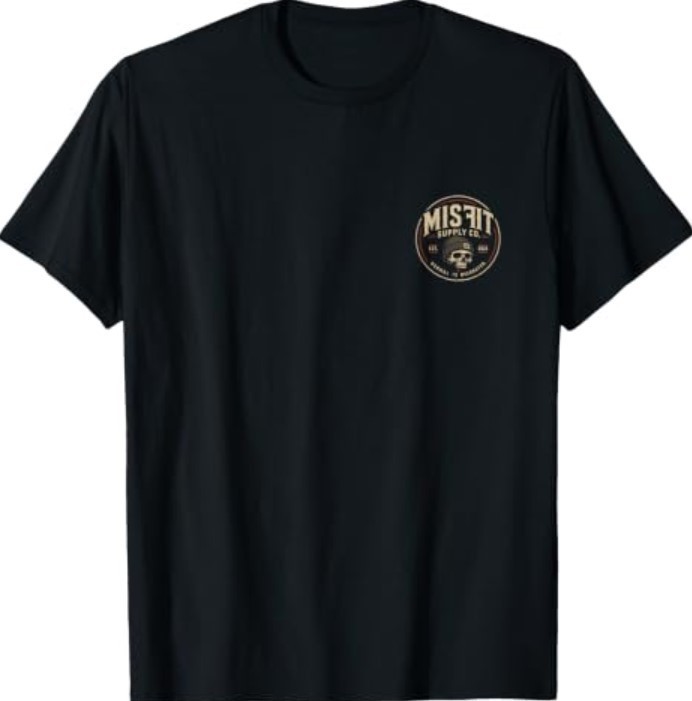 Certified Misfit Normal is Overrated Retro Outsider T-Shirt