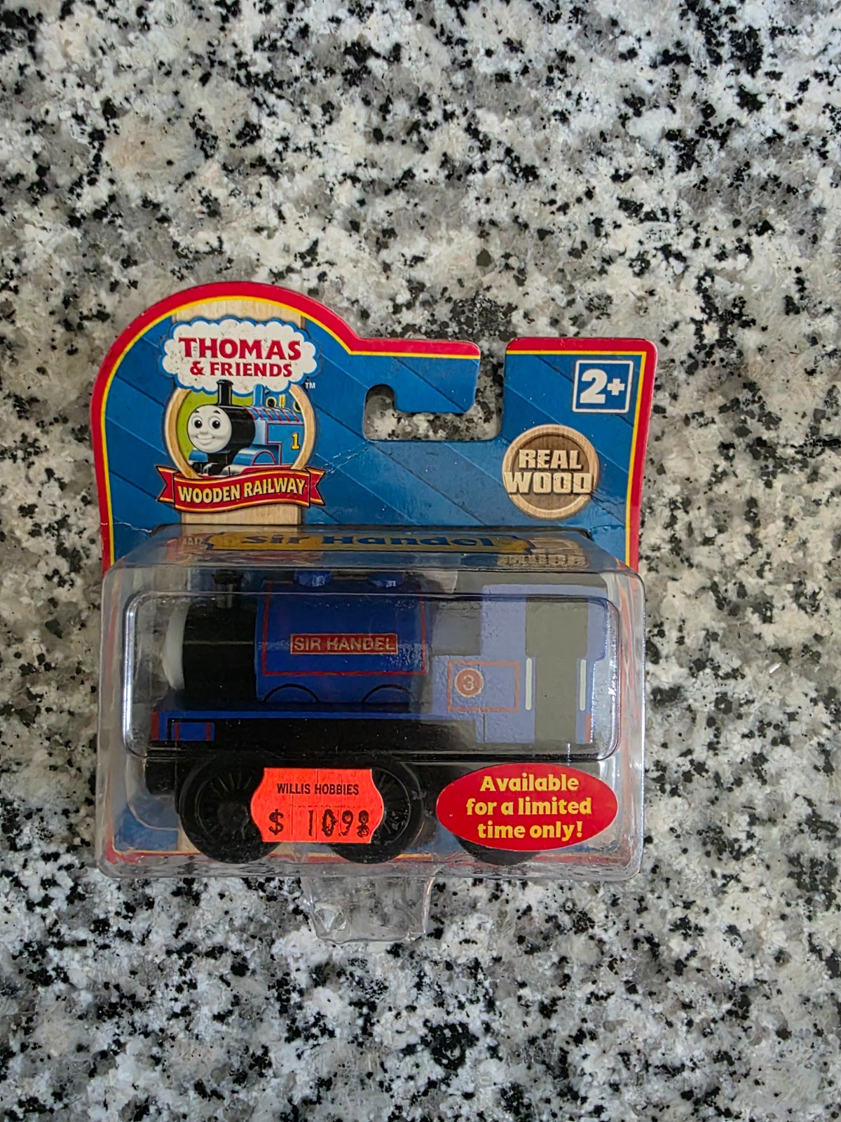 Sir Handel THOMAS & FRIENDS Wooden Railway MOC NEW Sir Handel THOMAS & FRIENDS Wooden Railway MOC NEW