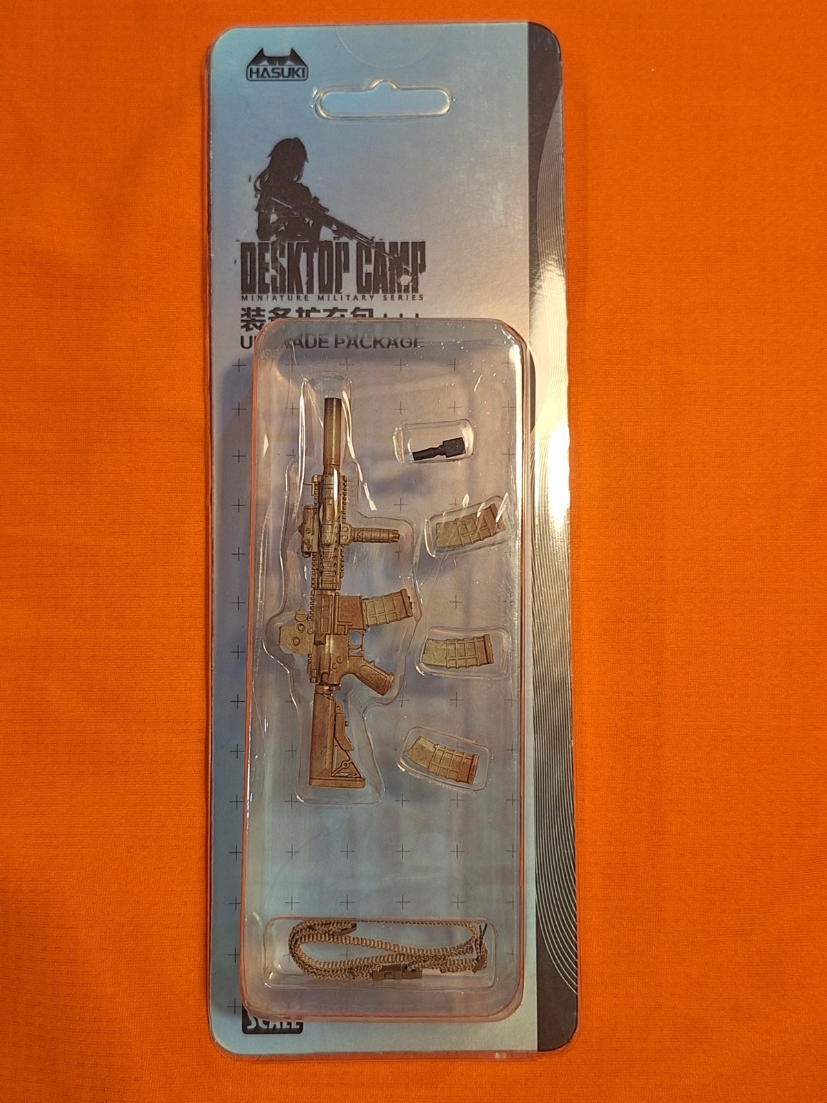 Authentic HASUKI1/12 WM-04C A. Rifle Set Desert Camouflage Ver. for 6\ Authentic HASUKI1/12 WM-04C A. Rifle Set Desert Camouflage Ver. for 6\