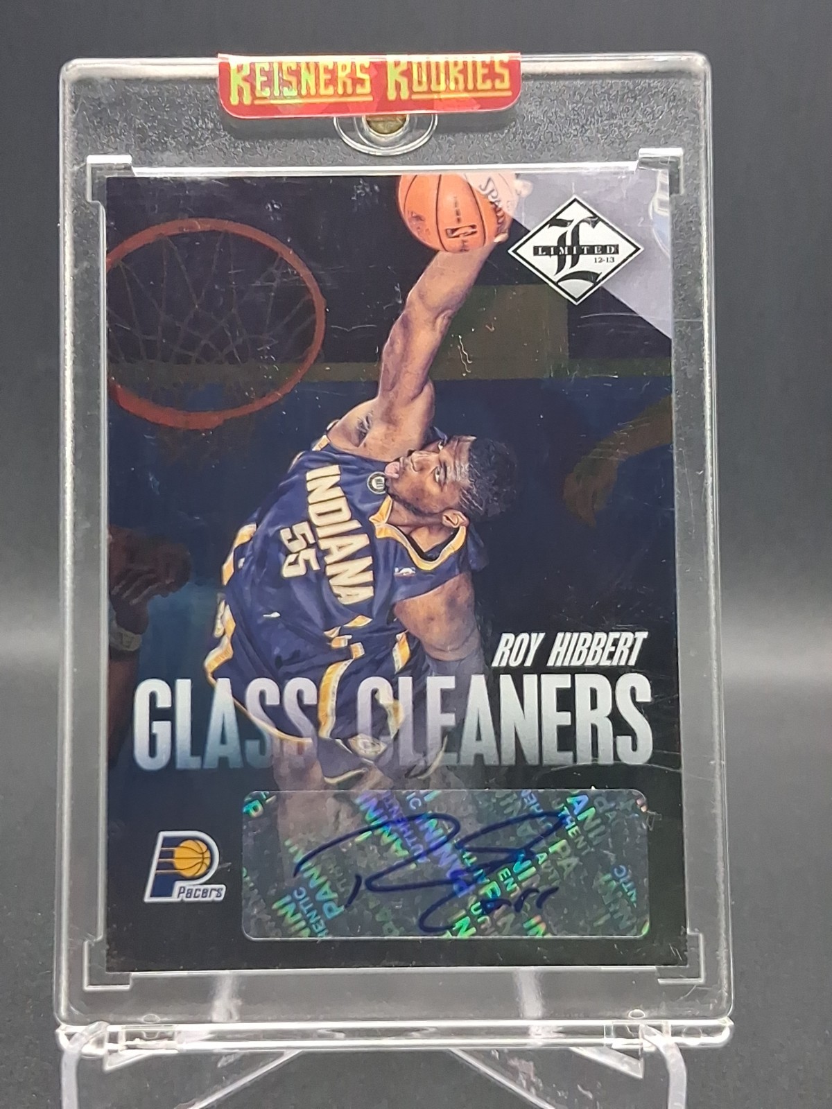 2012 Panini Limited Roy Hibbert Glass Cleaners Auto /199 2012 Panini Limited Roy Hibbert Glass Cleaners Auto /199
