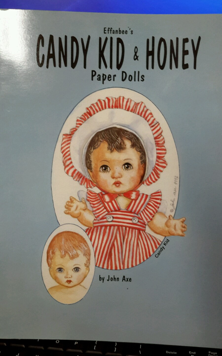 EFFANBEE\'S CANDY KID & HONEY PAPER DOLLS BY JOHN AXE *SALE* 2 sided