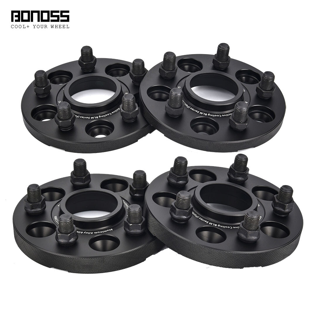 2x 15mm 2x 20mm Wheel Spacers 5x120 Stud for Tesla Model S X Plaid 2022 2023