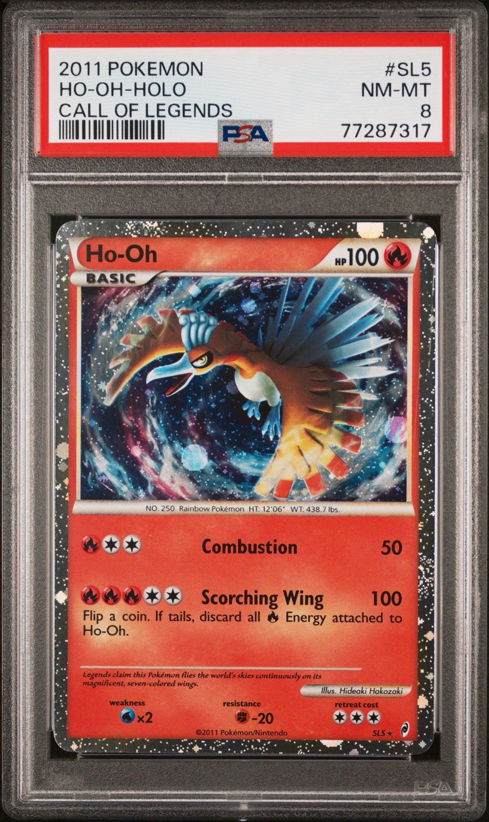 Ho-Oh (Shiny) SL5 Call of Legends Holo Ho-Oh (Shiny) SL5 Call of Legends Holo