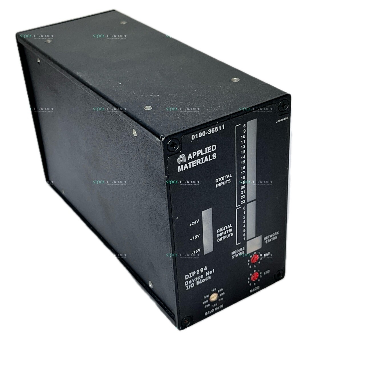 AMAT Applied Materials 0190-36511 AMAT Device Net I/O Block