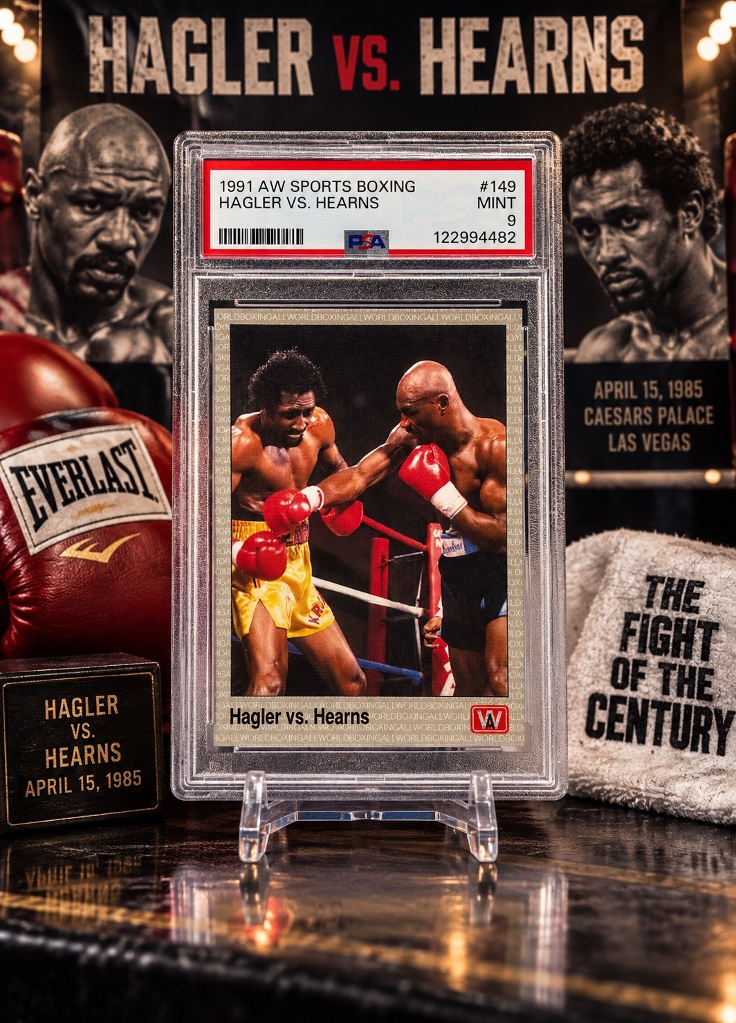 1991 All World Boxing - Thomas Hearns, Marvin Hagler #149