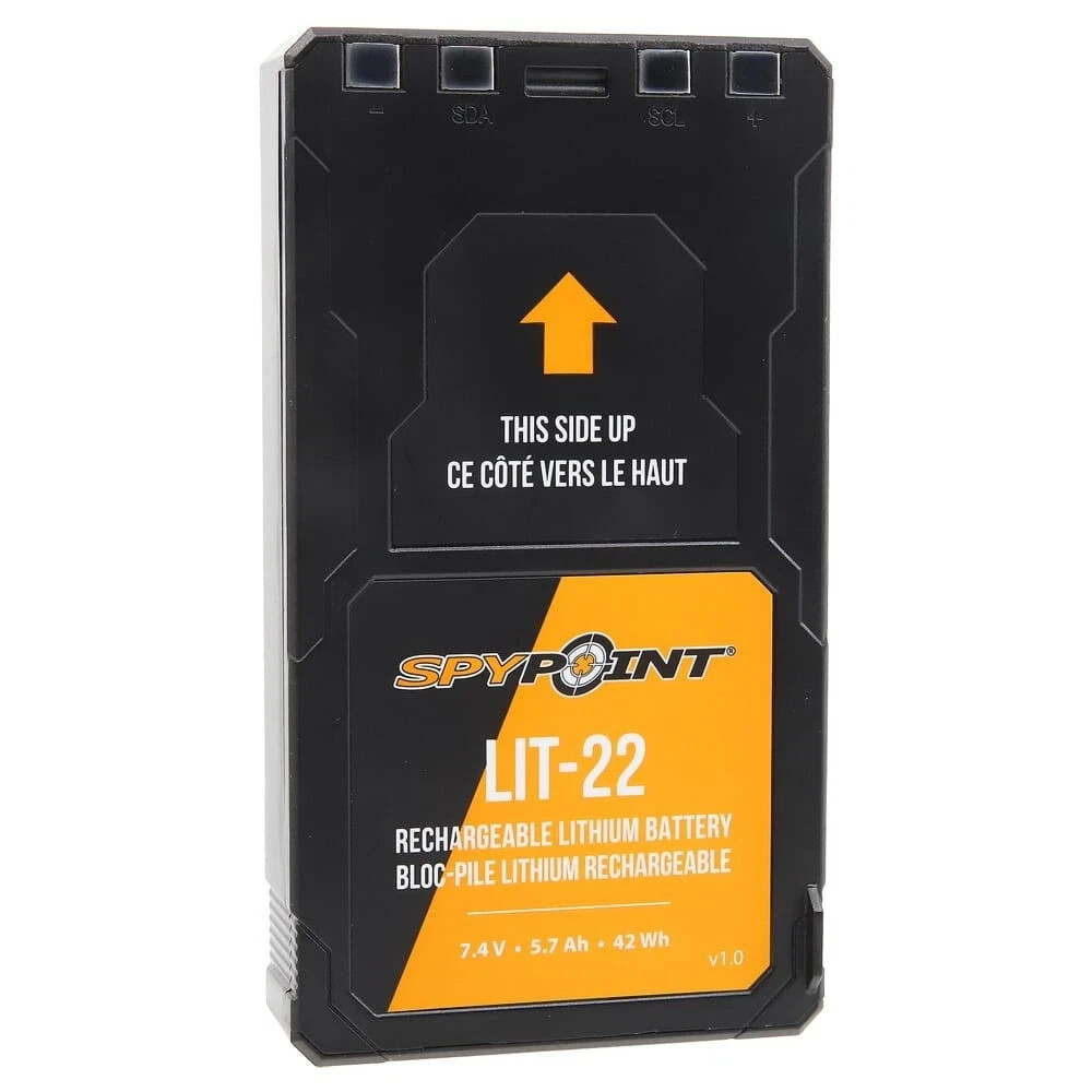 Spypoint Lit-22 Rechargeable Lithium Battery Pack | Spypoint Lit-22 Rechargeable Lithium Battery Pack |