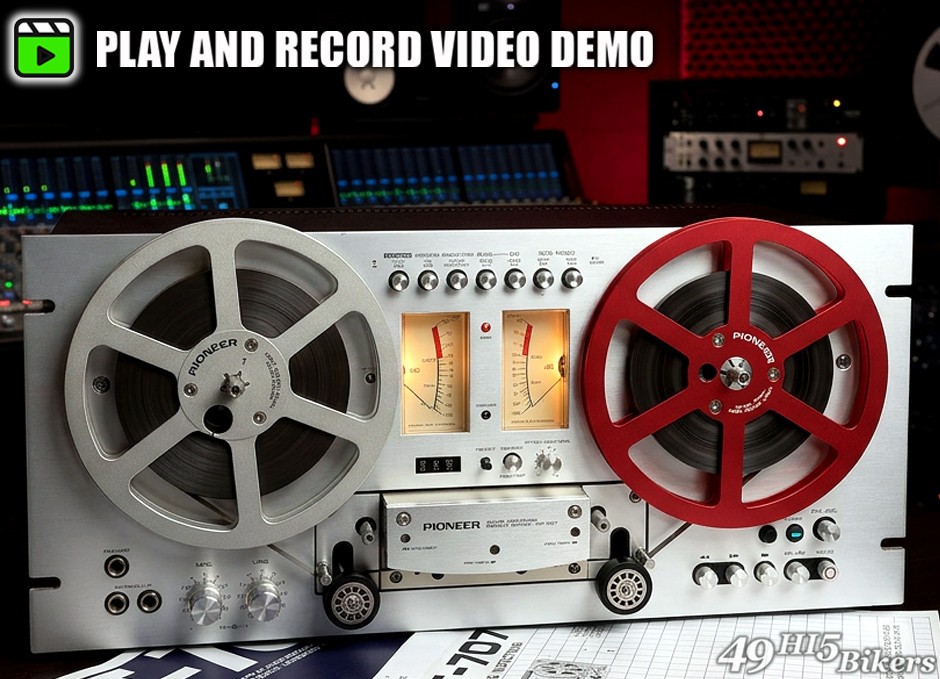 Pioneer RT-707 Audiophile Reel to Reel Calibrated + Serviced + 30-Day $Guarantee