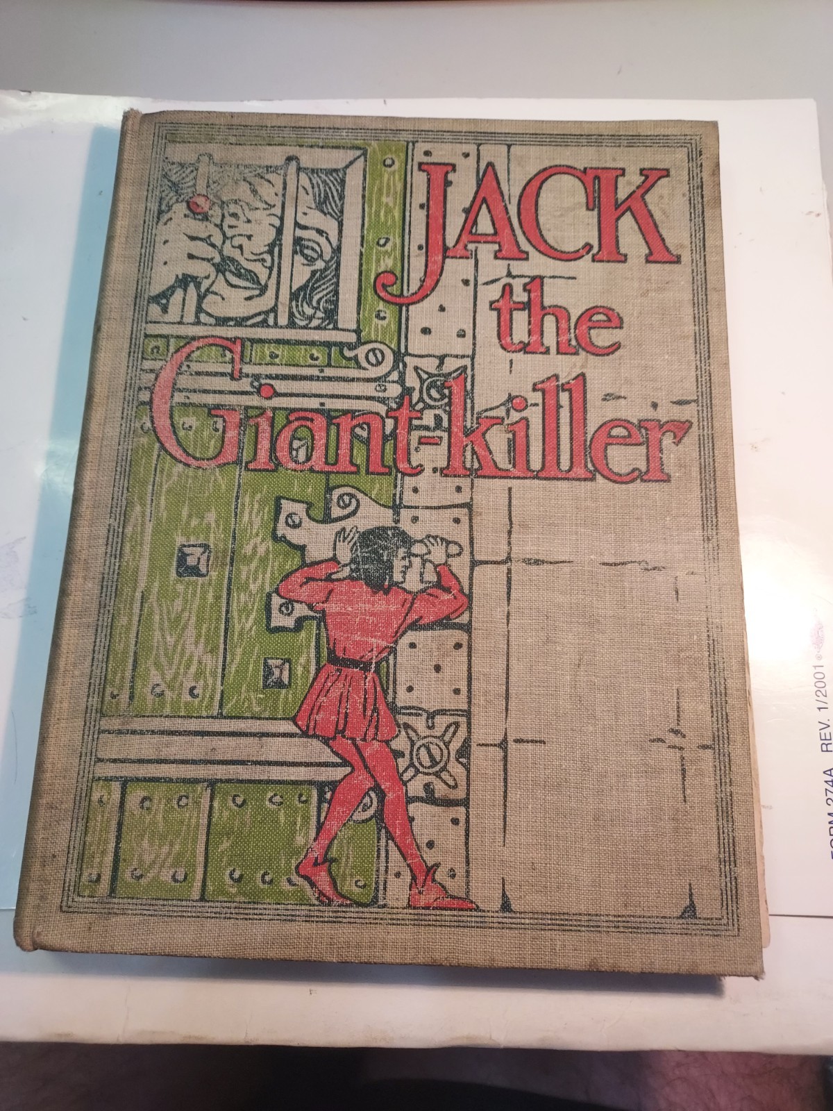 1905 JACK THE GIANT KILLER Henry Altemus Company: Philadelphia Hardcover Book