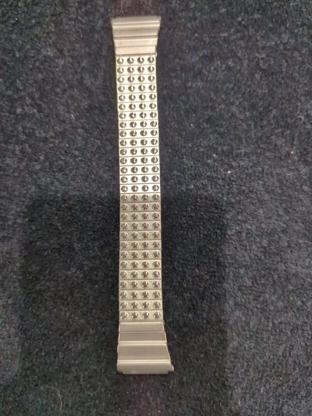 Vintage NOS Speidel Sport-Metal Waterguard Silver Tone Expansion Watch Band