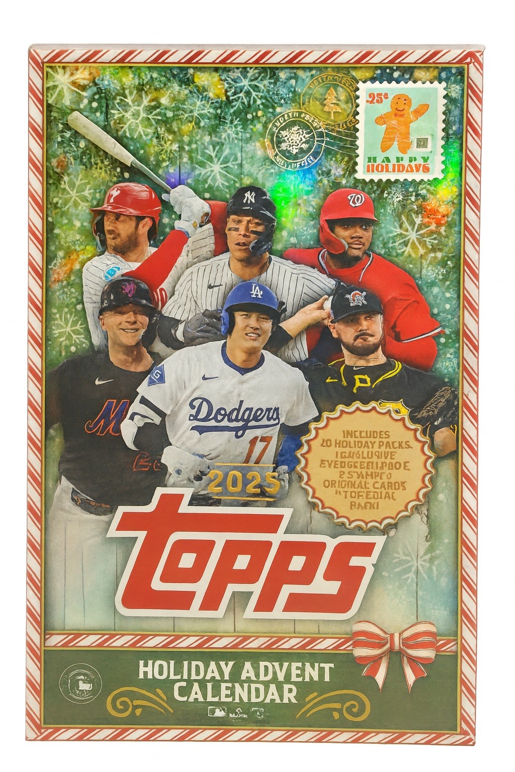 2025 Topps Advent Holiday Calendar Factory Sealed – Always 2025 Topps Advent Holiday Calendar Factory Sealed – Always