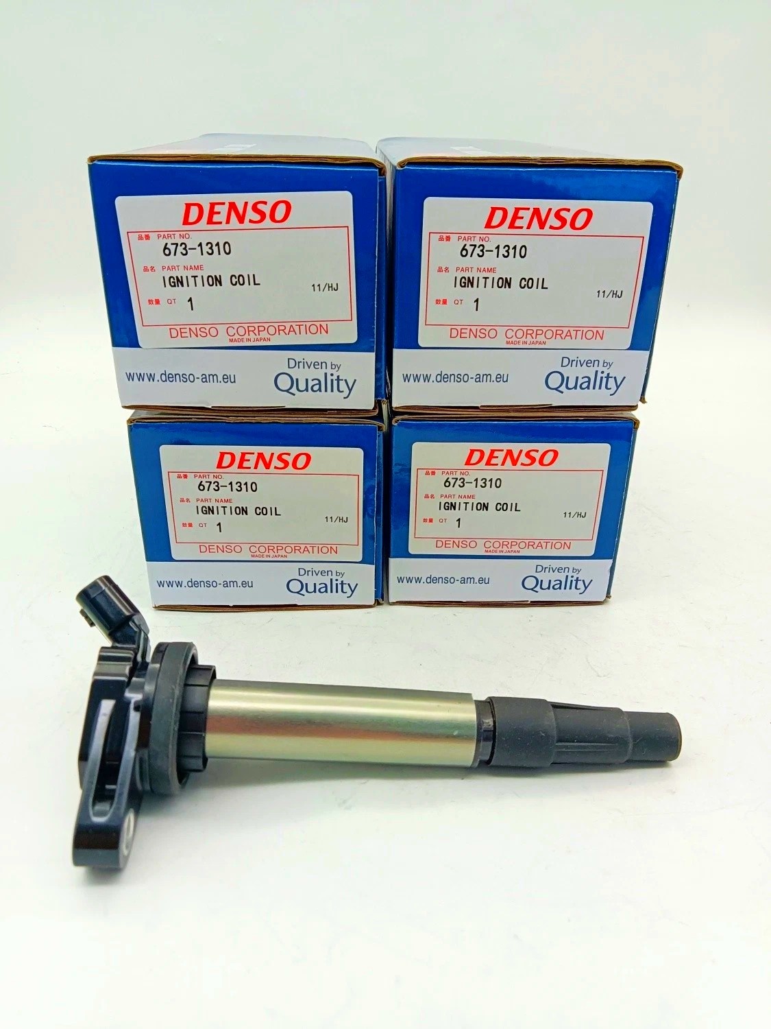 4Pcs DENSO Ignition Coils For 2008-2015 Toyota & Lexus 1.8L 90919-02258 673-1310