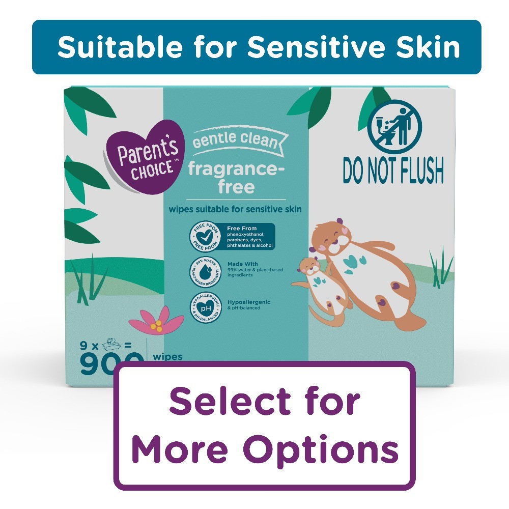 Parent\'s Choice Fragrance Free Baby Wipes, 900 Count (Select for More Options) Parent\'s Choice Fragrance Free Baby Wipes, 900 Count (Select for More Options)