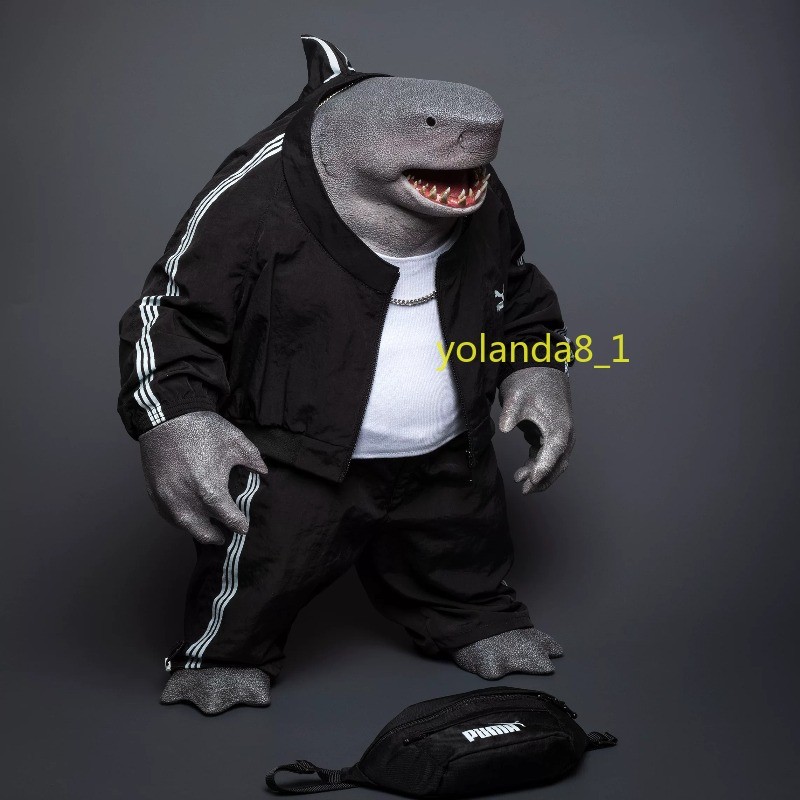 The Suicide Squad King Shark Casual Streetwear Outfit Set for 12\