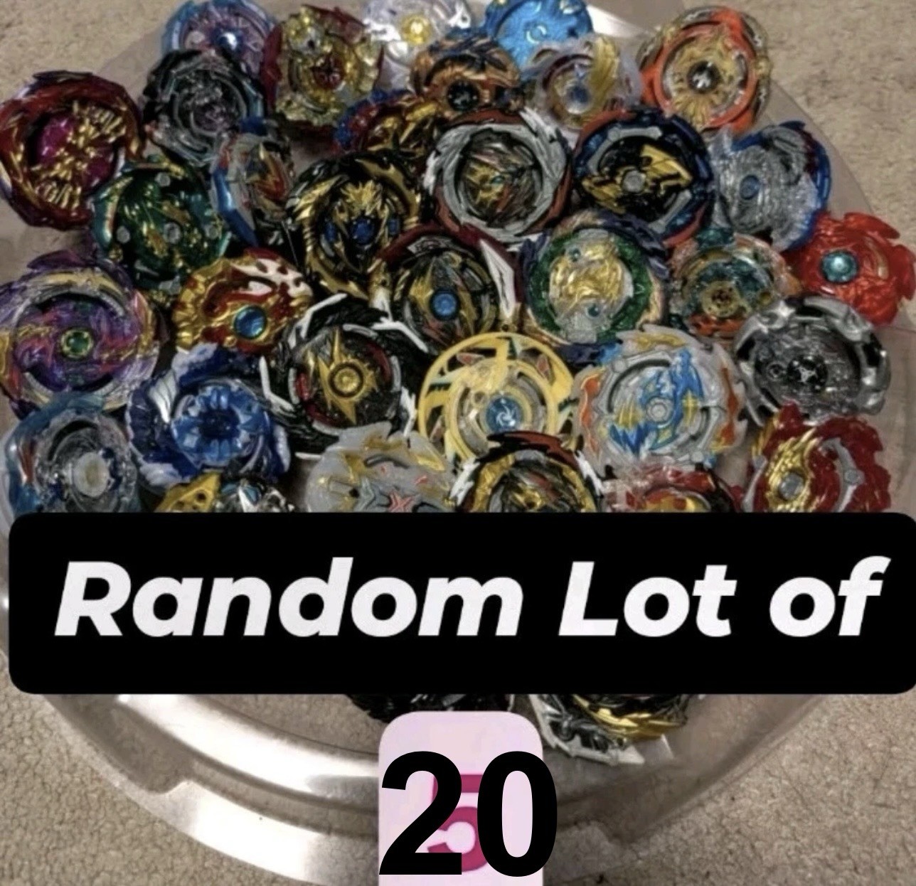 Beyblade Burst Random LOT OF 20 Takara Tomy Authentic Japanese 1000+ Pieces Beyblade Burst Random LOT OF 20 Takara Tomy Authentic Japanese 1000+ Pieces