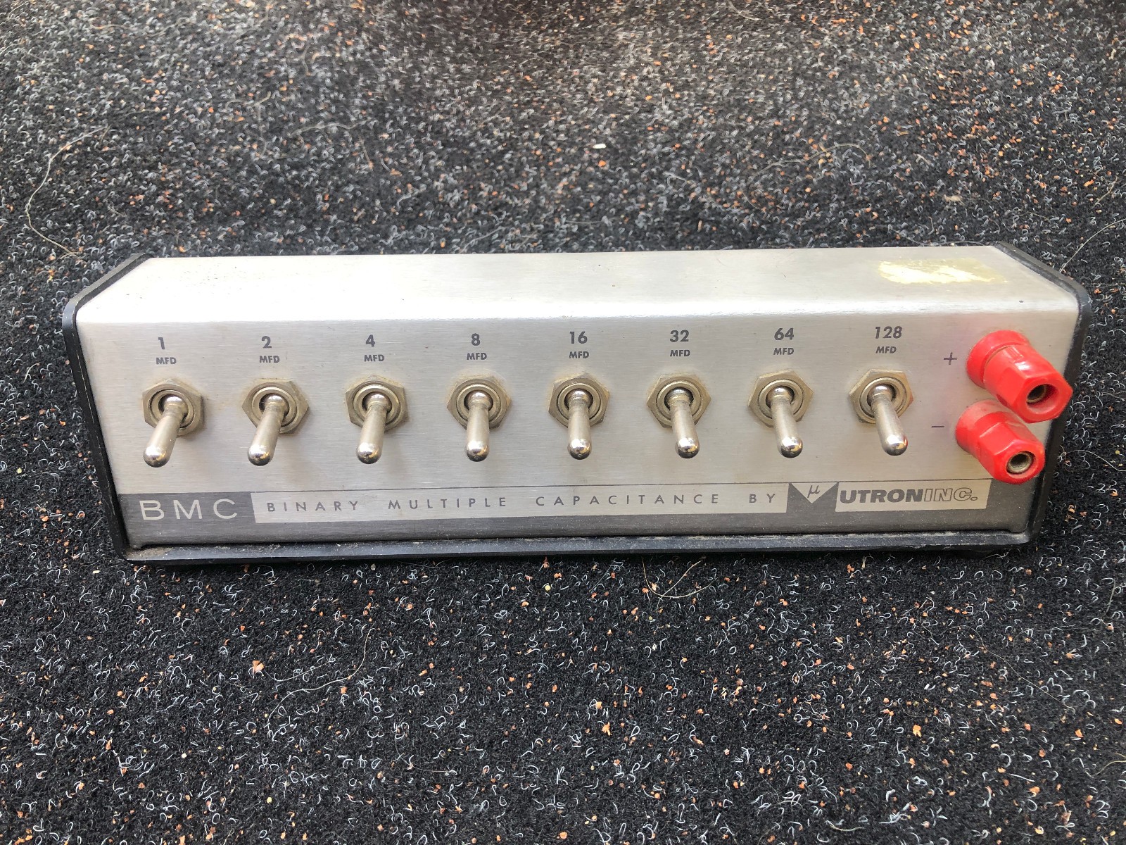 Vintage MuTron Capacitance Bridge Substitution New Caps c 1950s