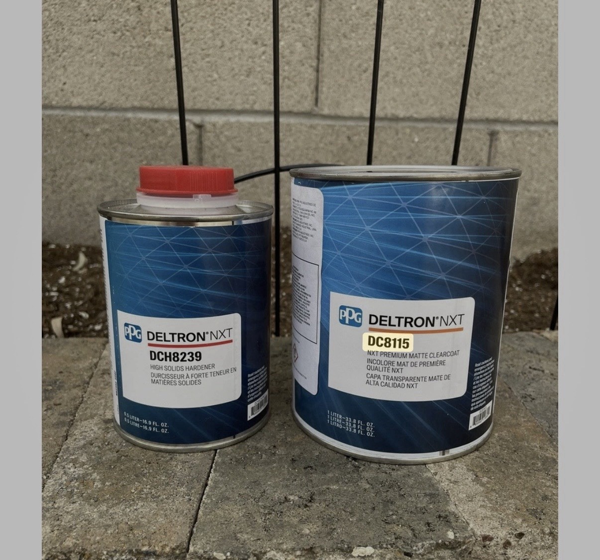 PPG DC8115 NXT Premium Matte Clear Coat With 0.5 DCH8239 High Solids Hardener PPG DC8115 NXT Premium Matte Clear Coat With 0.5 DCH8239 High Solids Hardener