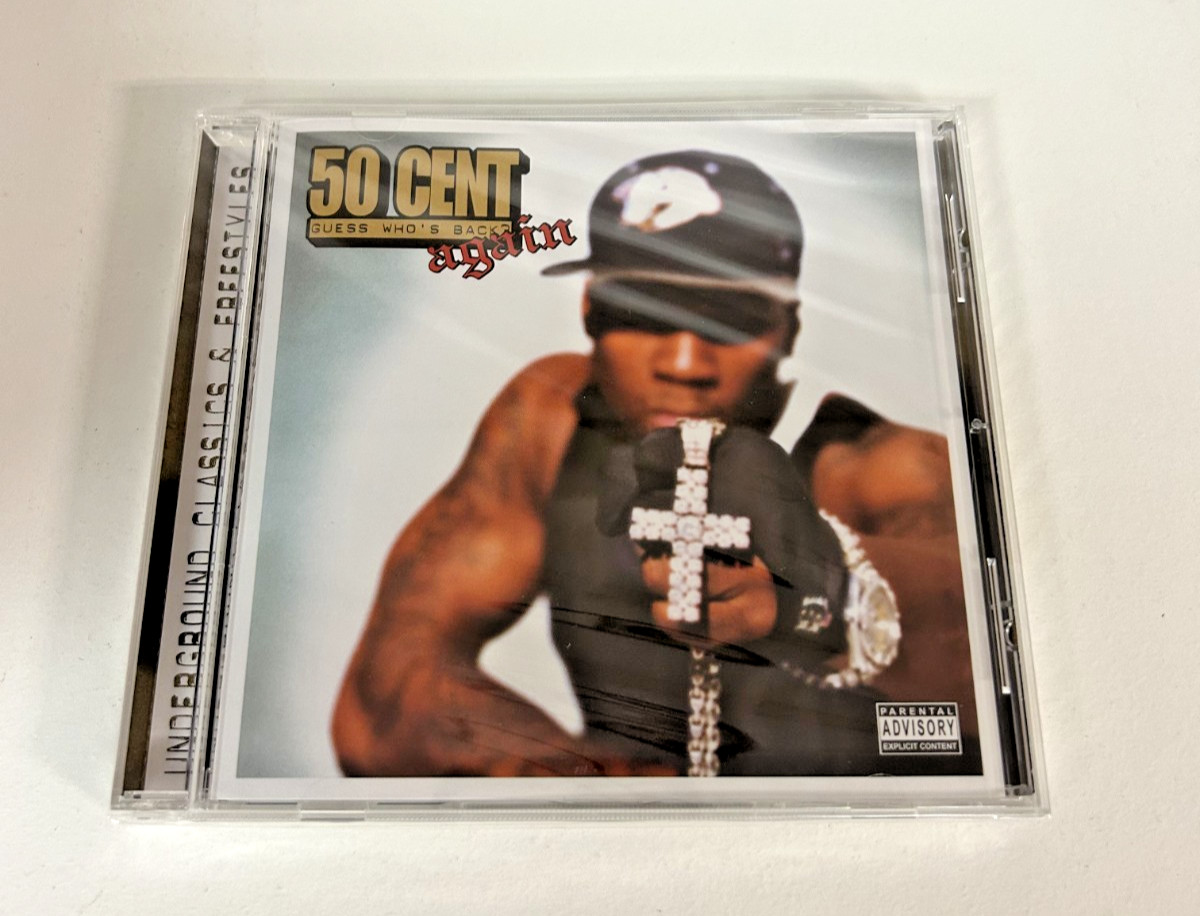 50 Cent Guess Who’s Back AGAIN New Sealed Mixtape 2004 CD Very Rare 50 Cent Guess Who’s Back AGAIN New Sealed Mixtape 2004 CD Very Rare