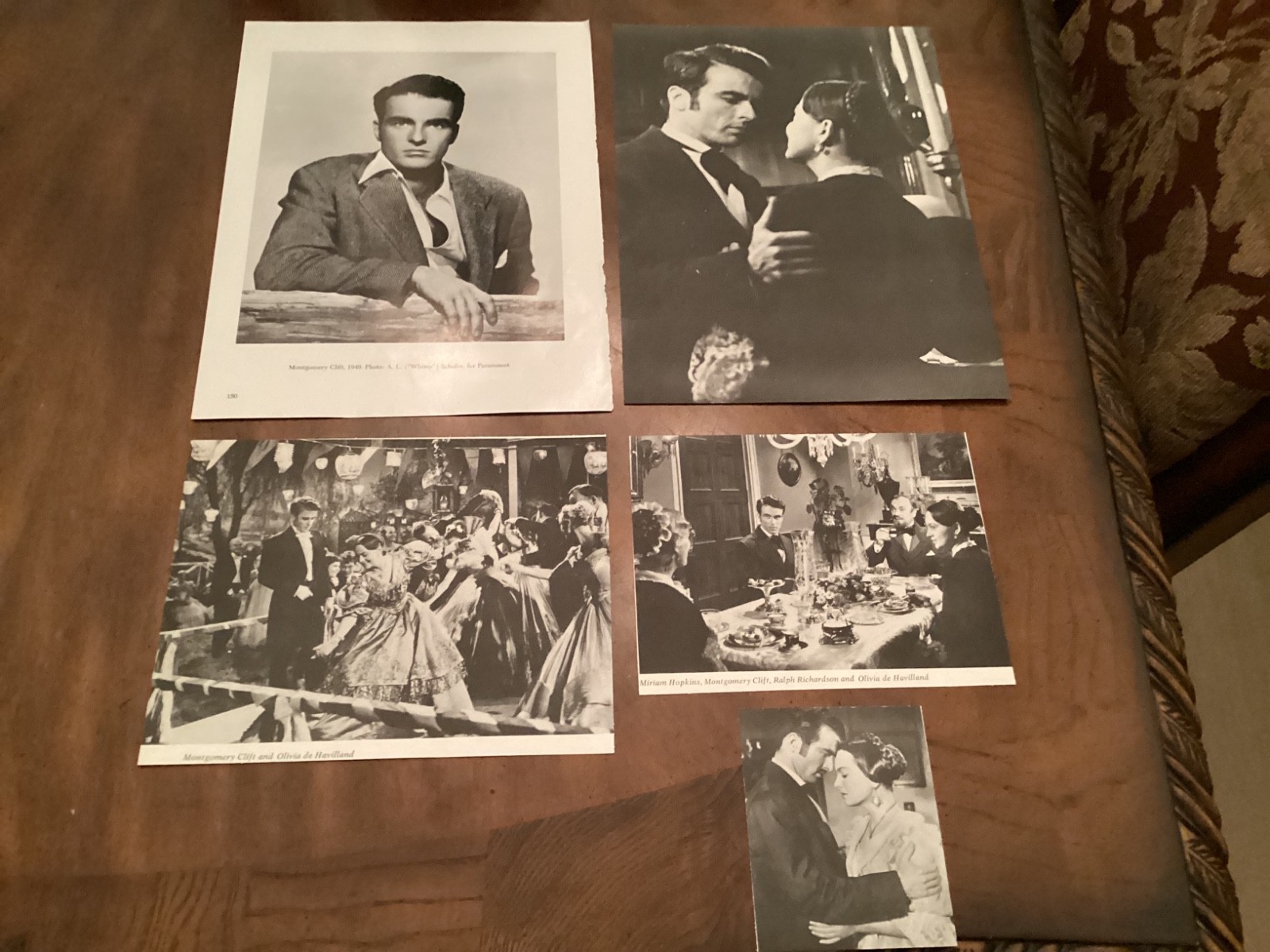 Montgomery Clift Lot Rare Clippings Montgomery Clift Lot Rare Clippings