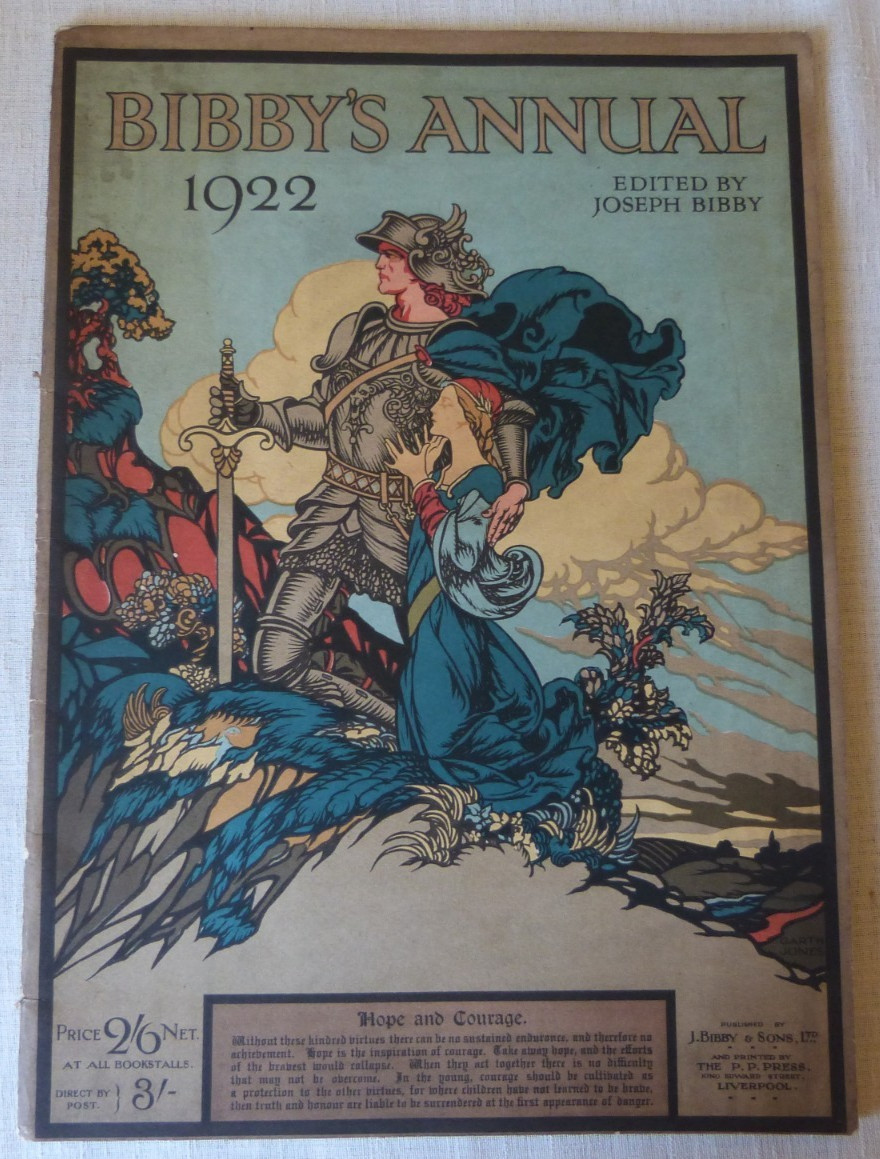 Antique Bibby\'s Annual Magazine Edited By Joseph Bibby 1922