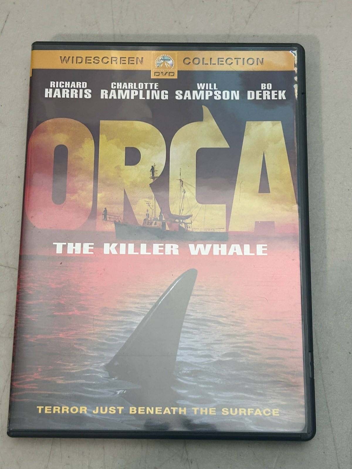 Orca the Killer Whale DVD Widescreen Richard Harris Charlotte Rampling Orca the Killer Whale DVD Widescreen Richard Harris Charlotte Rampling