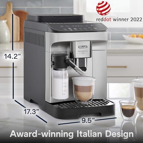 SILVER - DELONGHI DE\'LONGHI MAGNIFICA EVO AUTOMATIC ESPRESSO & COFFEE MACHINE