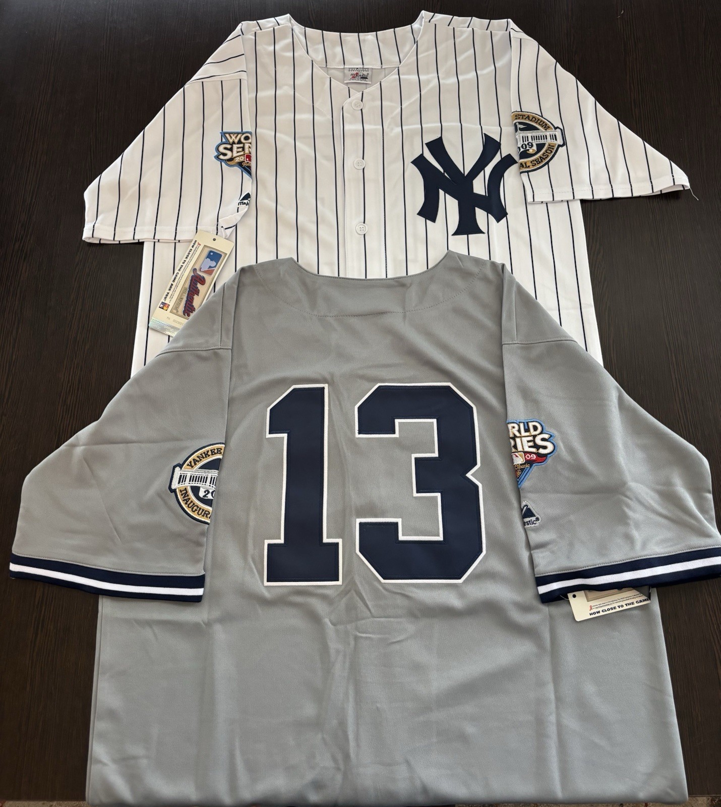 Alex Rodriguez 2009 New York Yankees World Series Men's Jersey Ships Same Day