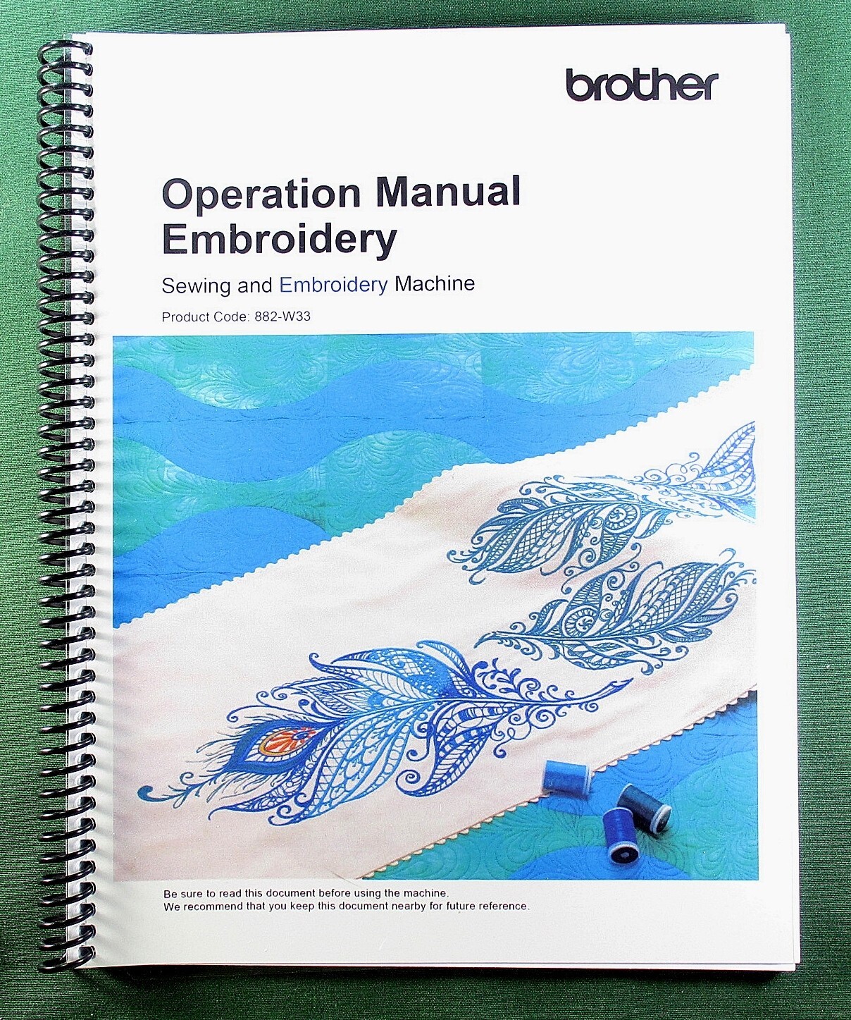 Brother Luminaire Innov-is XP3 Embroidery Manual: Full Color & Protective Covers