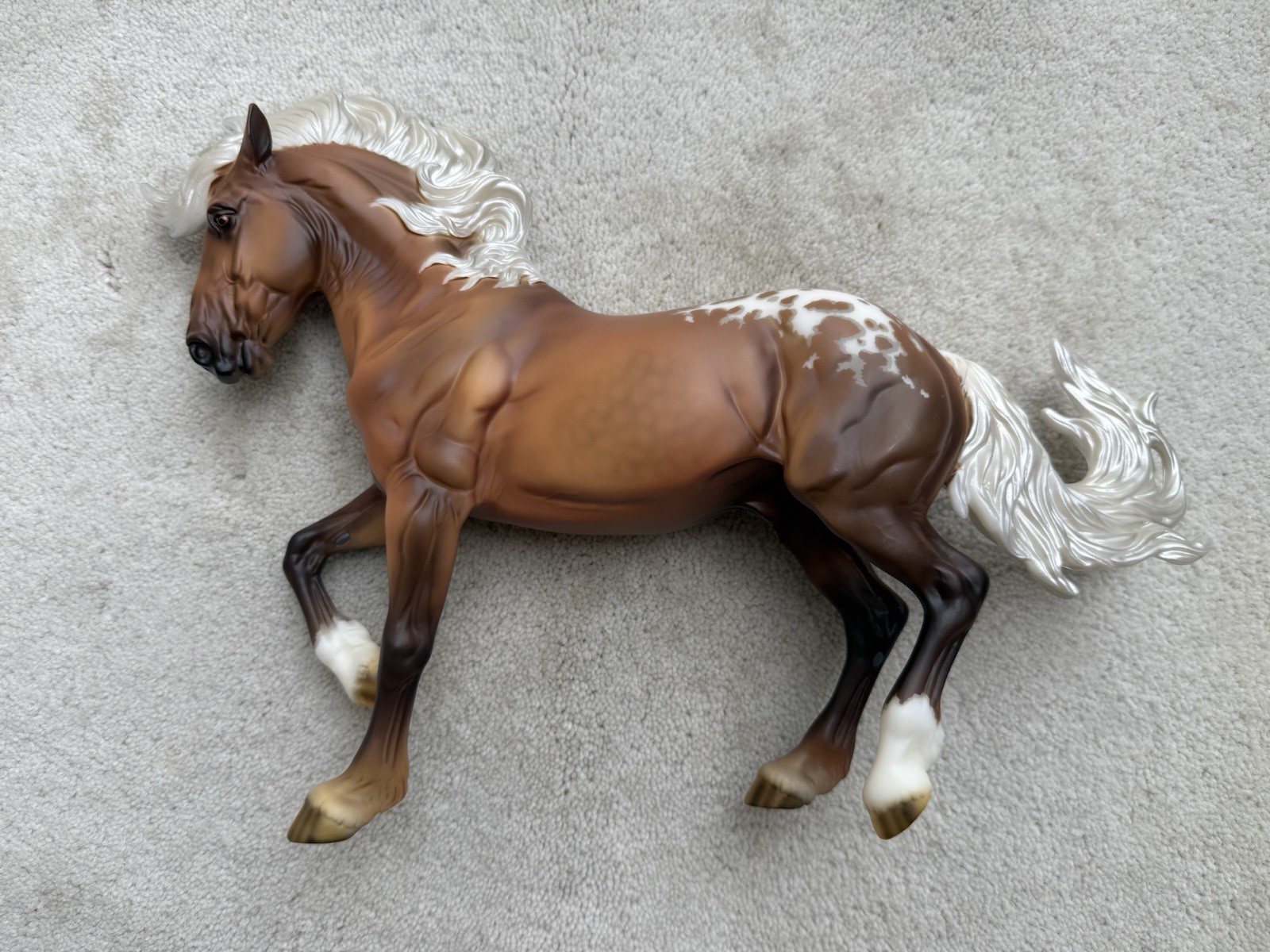 Rare Breyer Horse Premier Club #90200 Fireheart Sooty Appaloosa Mustang Stallion