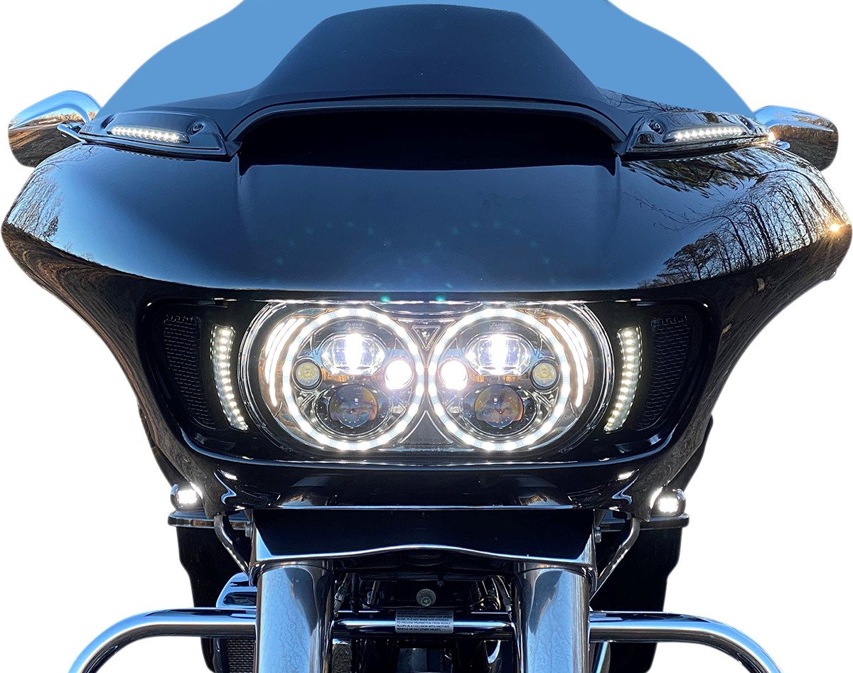 Custom Dynamics - Turn Signal - FLTR - Gloss Black - PB-RG-TS-15-B Custom Dynamics - Turn Signal - FLTR - Gloss Black - PB-RG-TS-15-B