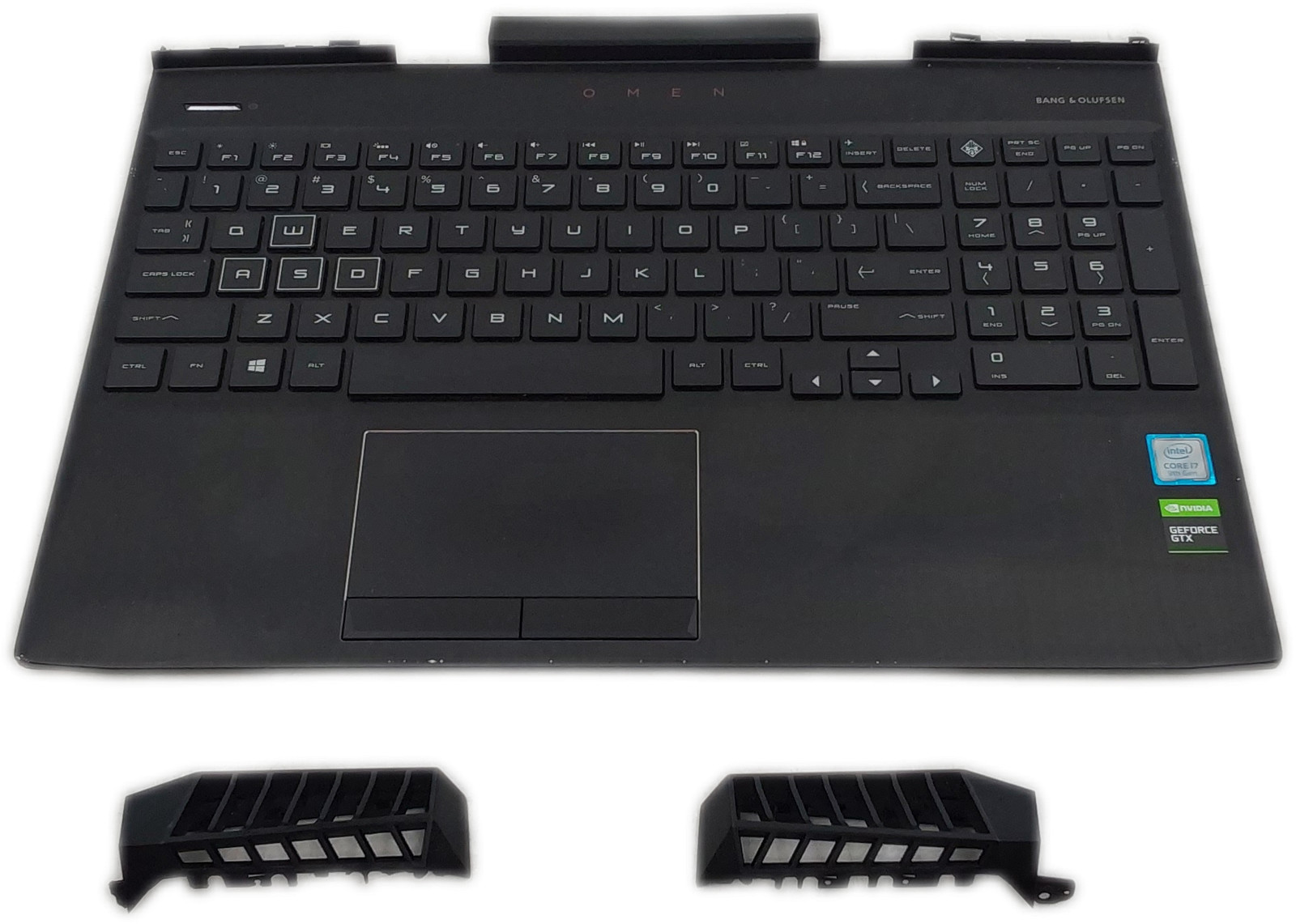HP OMEN 15-dc1058wm Keyboard and Palmrest Assembly