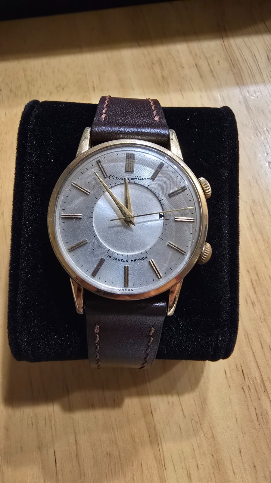 Vintage Citizen Alarm Centre Manual Watch 14k Gold Filled Case Works Great Vintage Citizen Alarm Centre Manual Watch 14k Gold Filled Case Works Great