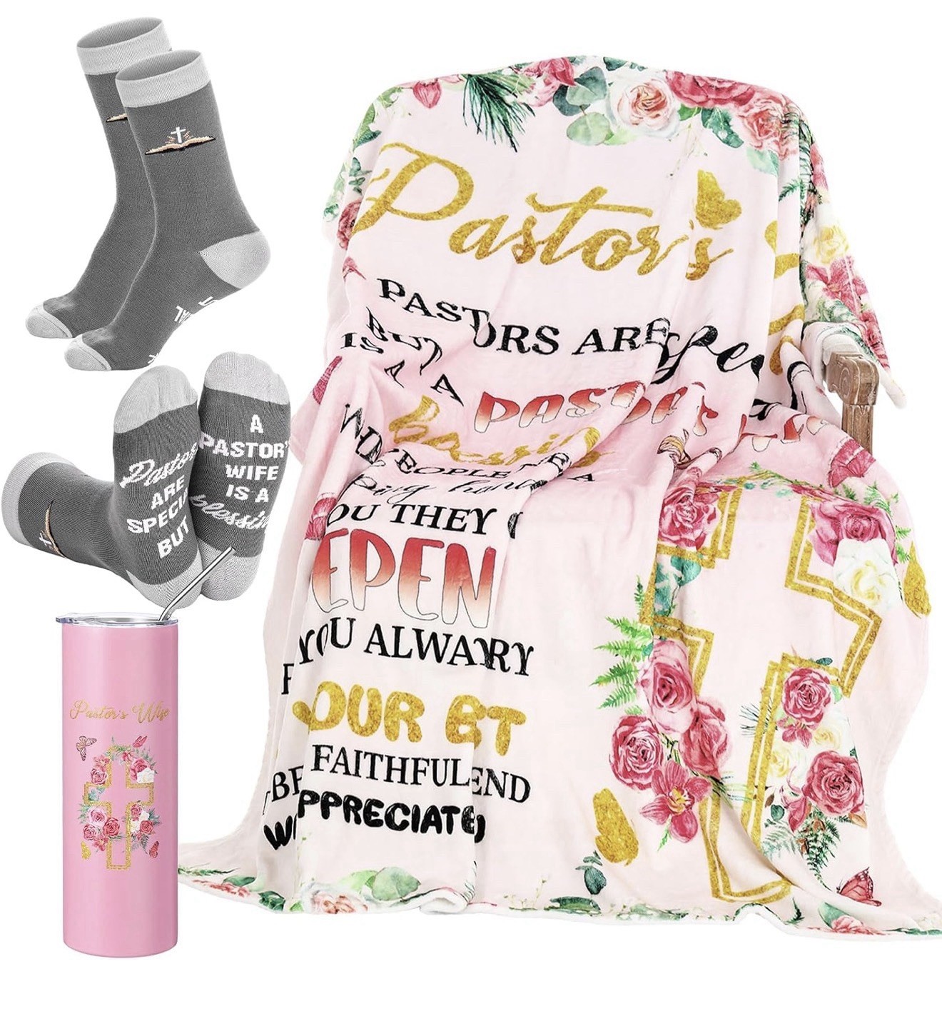 HunnmingRe 3 Pcs Pastor Wife Appreciation Gift For Women HunnmingRe 3 Pcs Pastor Wife Appreciation Gift For Women
