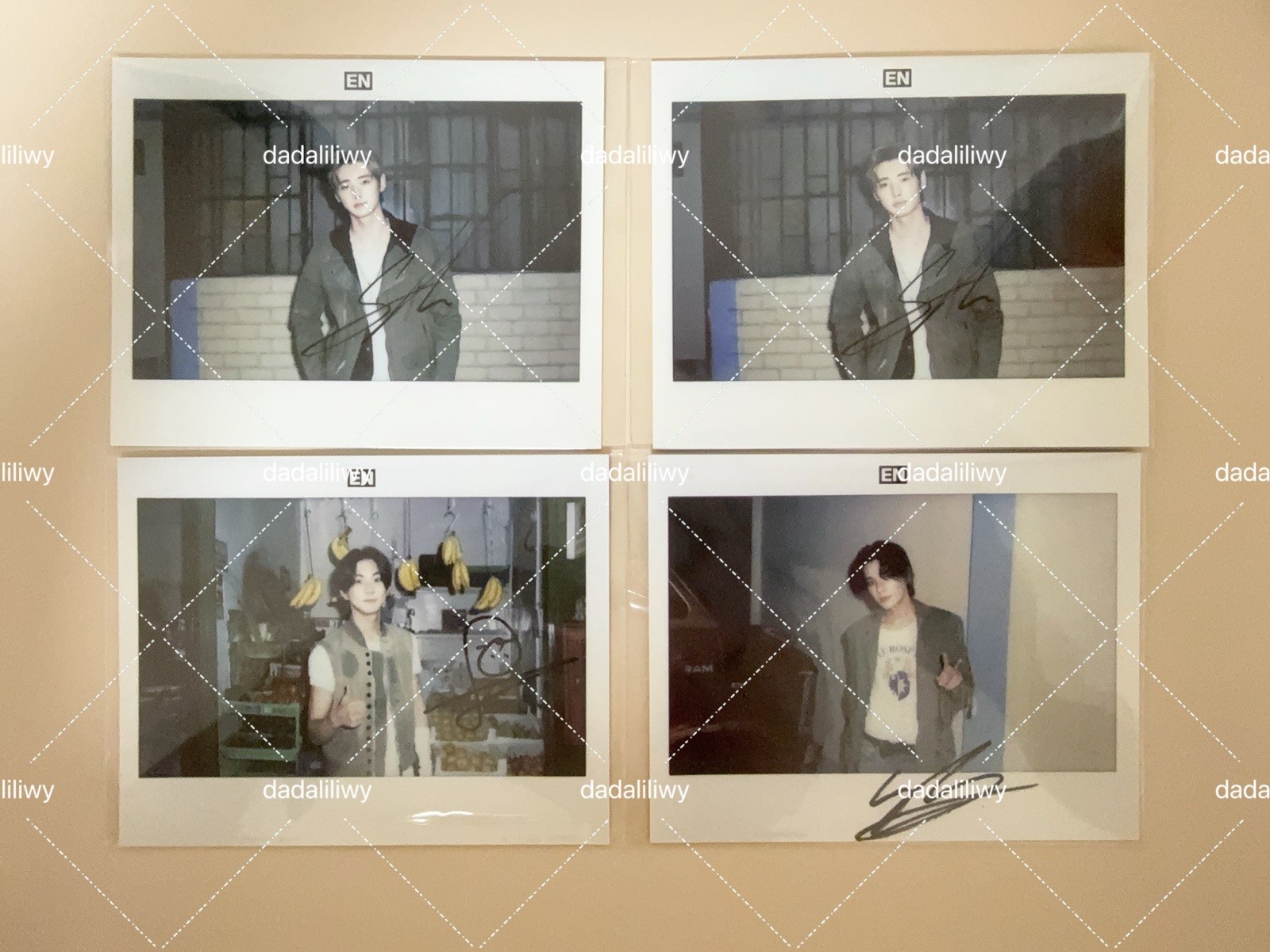 【ON HAND】ENHYPEN THE SIN : BLISS OFFLINE STAMP RALLY OFFICIAL POLAROID 