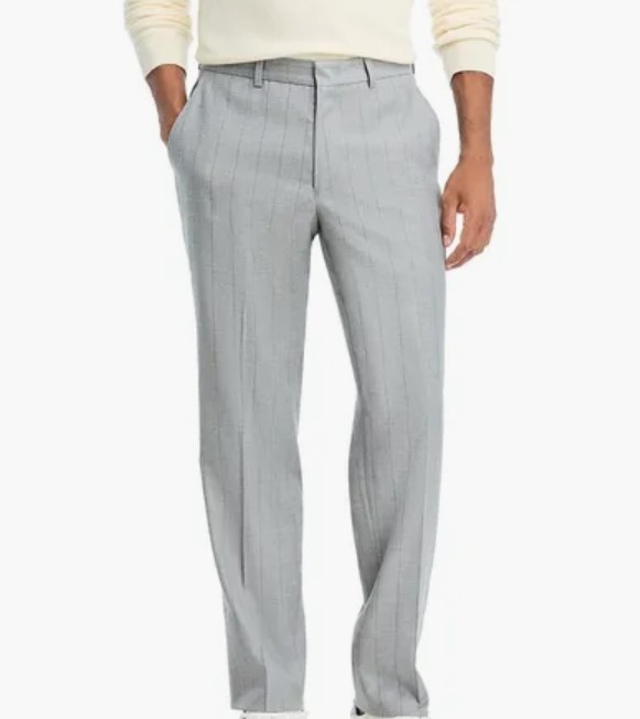 Vince Tonal Striped Classic Fit Suit Pants MSRP $348