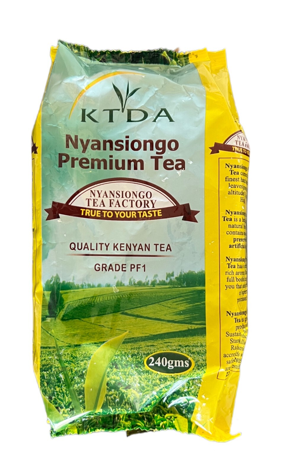 Kenya Premium Black Tea - Loose leaf Direct from Factory Unblended 8.5oz -(240g)