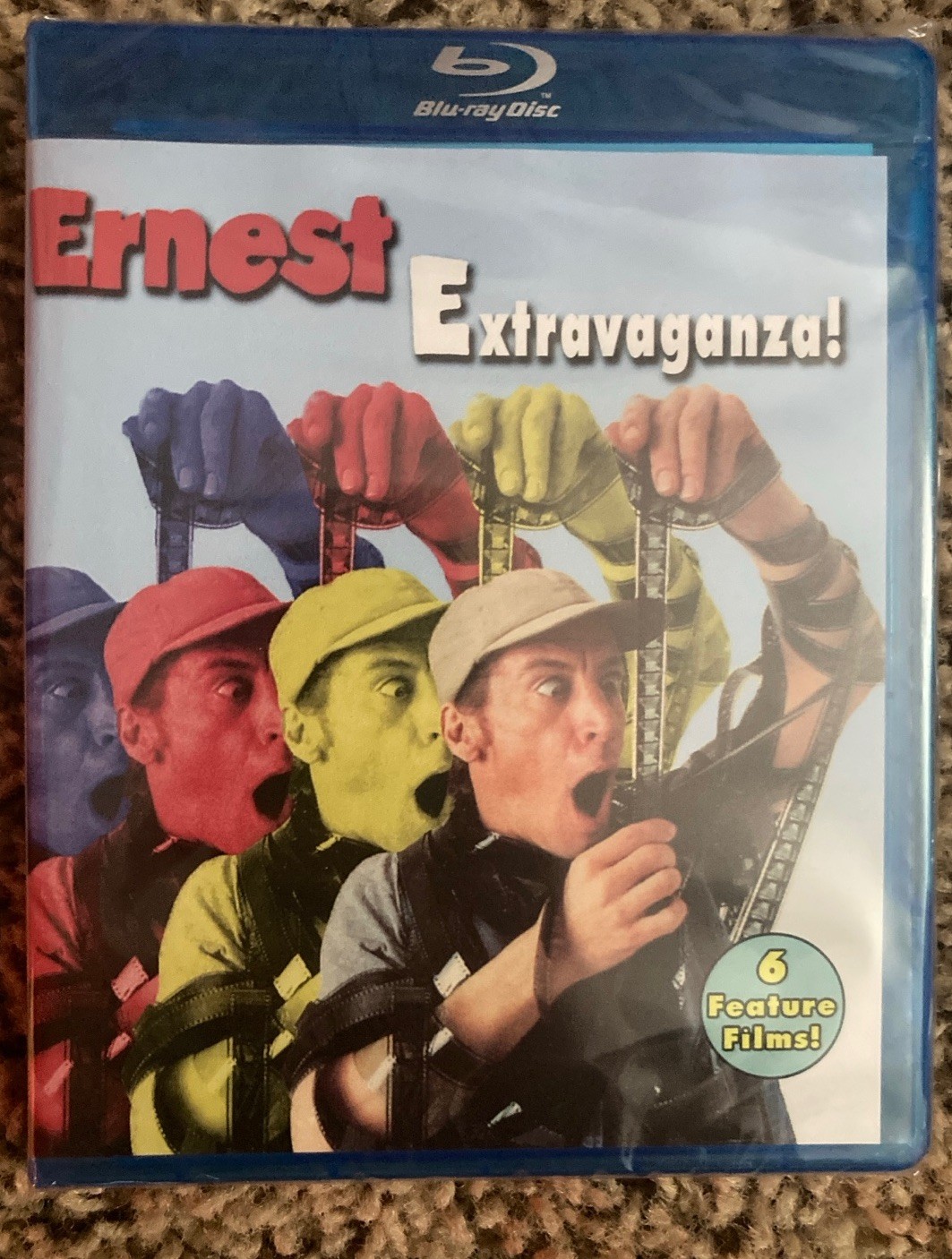 Ernest Extravaganza Blu-Ray 6 movies Jim Varney Christmas Army Slam Dunk Africa