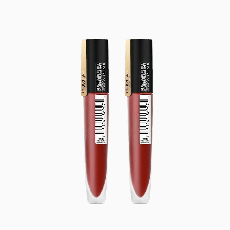 L’Oréal Paris Makeup Rouge Signature Matte Lip Stain, I Am Worth It - 2 PACK L’Oréal Paris Makeup Rouge Signature Matte Lip Stain, I Am Worth It - 2 PACK