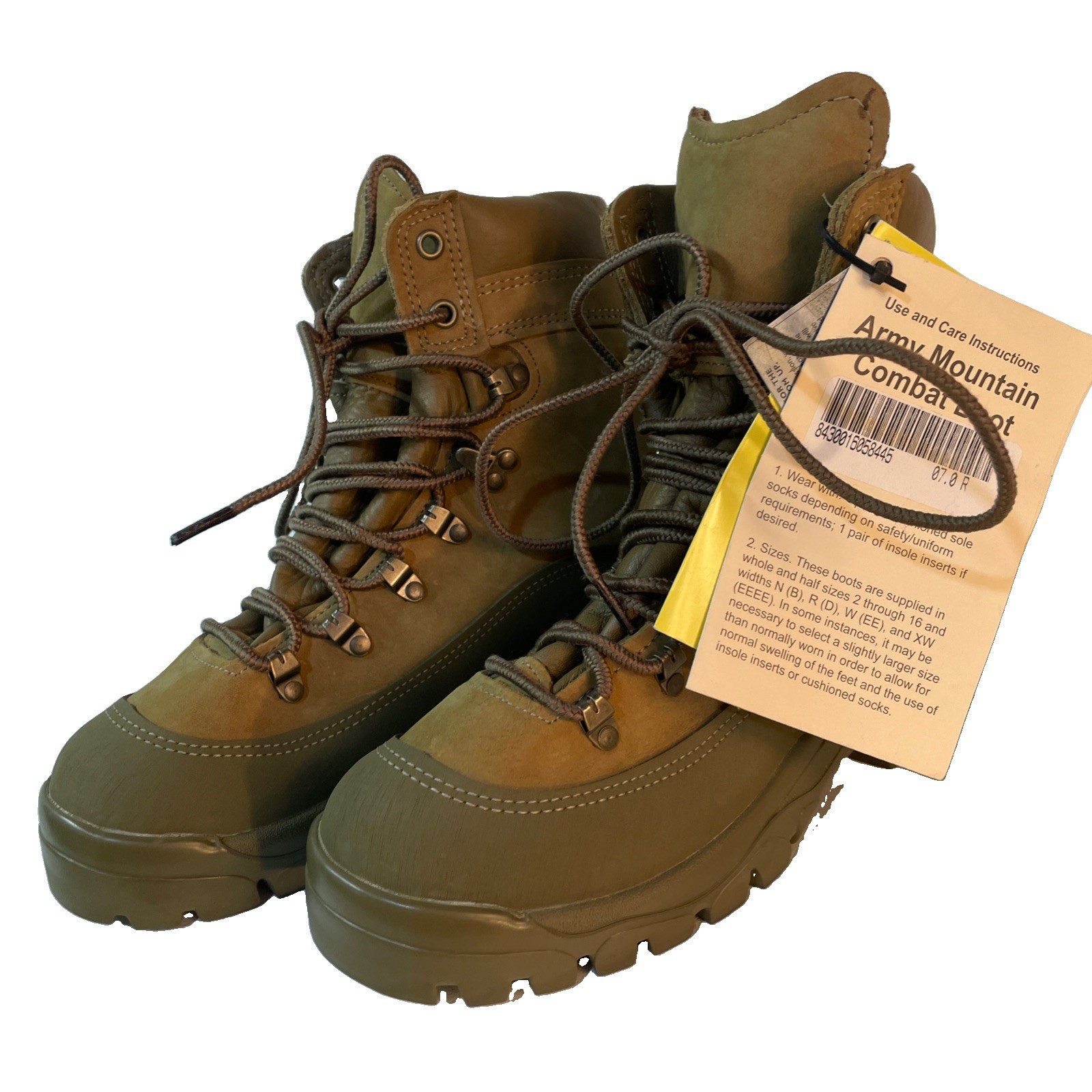 Belleville GORE-TEX MCB 950 Men Sz 7 R Tan Mountain Combat Tactical Boots *NEW*