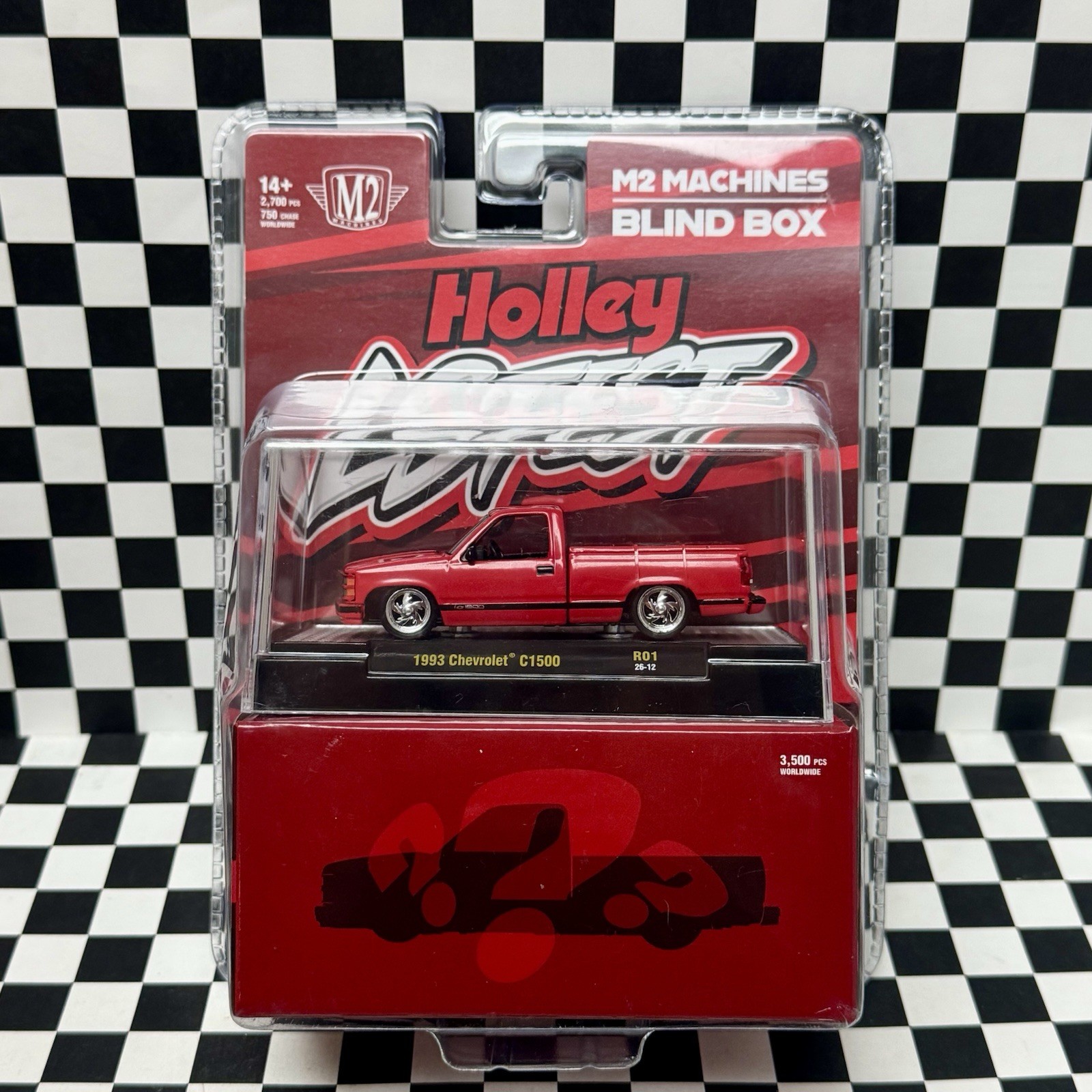 2026 M2 Machines BLIND BOX 2 Pack 1:64 Holley LS Fest 1993 Chevrolet C1500 OPEN