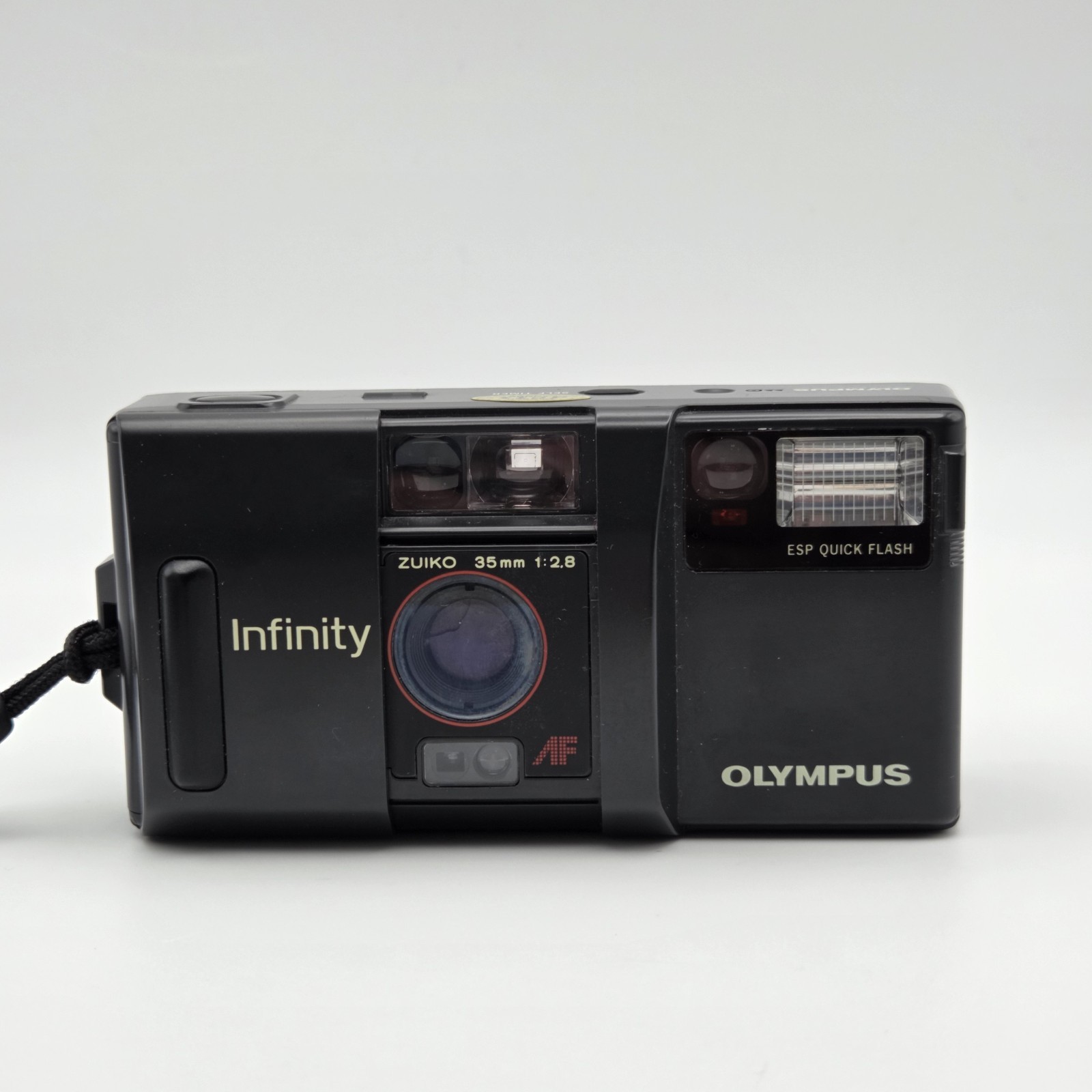 Olympus Infinity AF-1 With Zuiko 35mm 2.8 Lens Film Camera Tested Works
