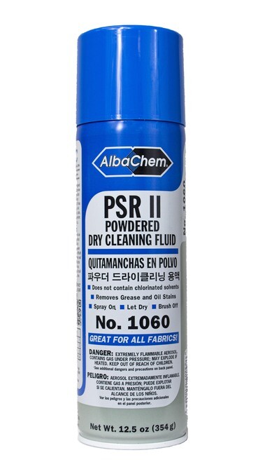 AlbaChem PSR ll Powder Dry Cleaning Fluid Brush Off Spot Remover AlbaChem PSR ll Powder Dry Cleaning Fluid Brush Off Spot Remover