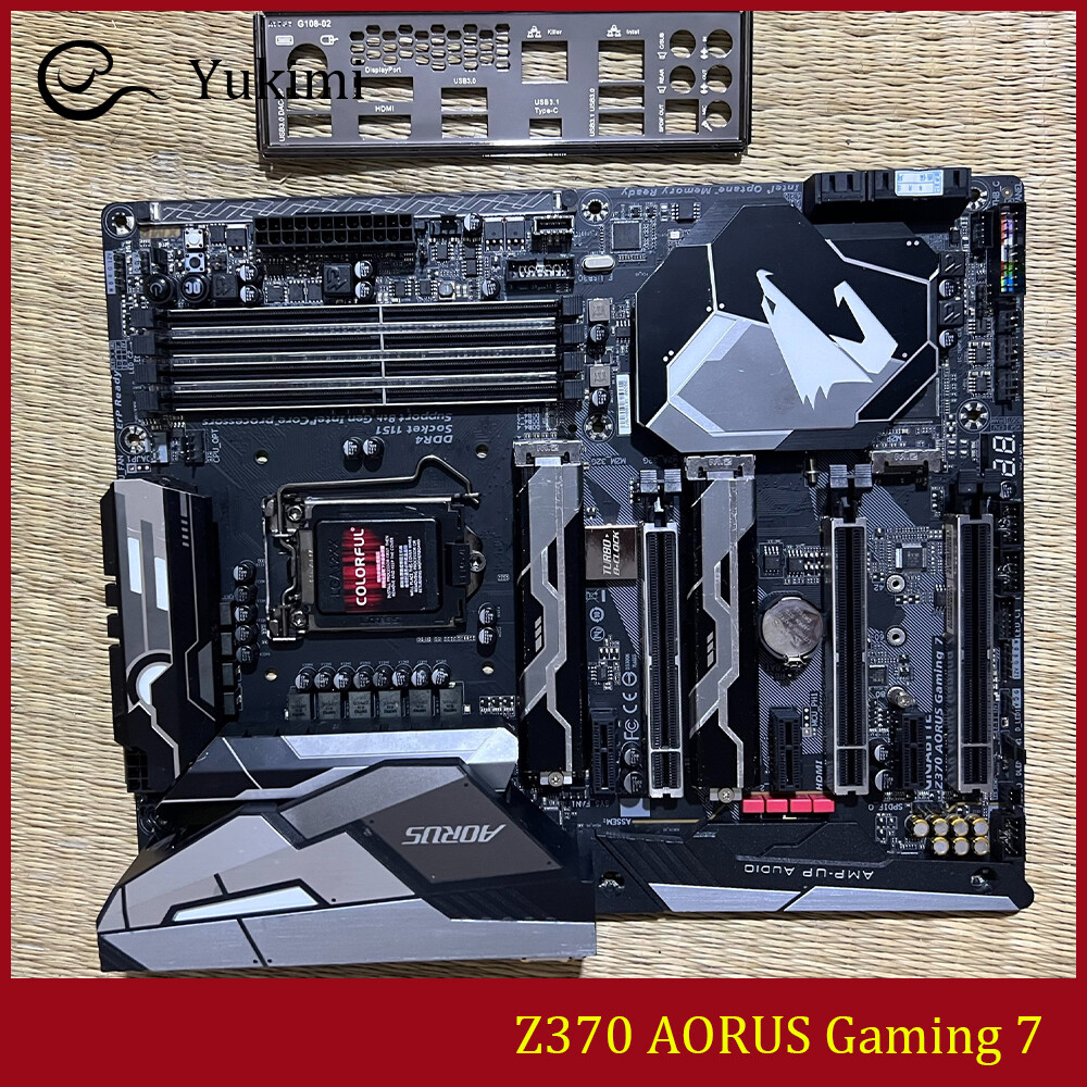 FOR GIGABYTE Z370 AORUS Gaming 7 DDR4*4 LGA1151 64GB HDMI Motherboard Test OK FOR GIGABYTE Z370 AORUS Gaming 7 DDR4*4 LGA1151 64GB HDMI Motherboard Test OK