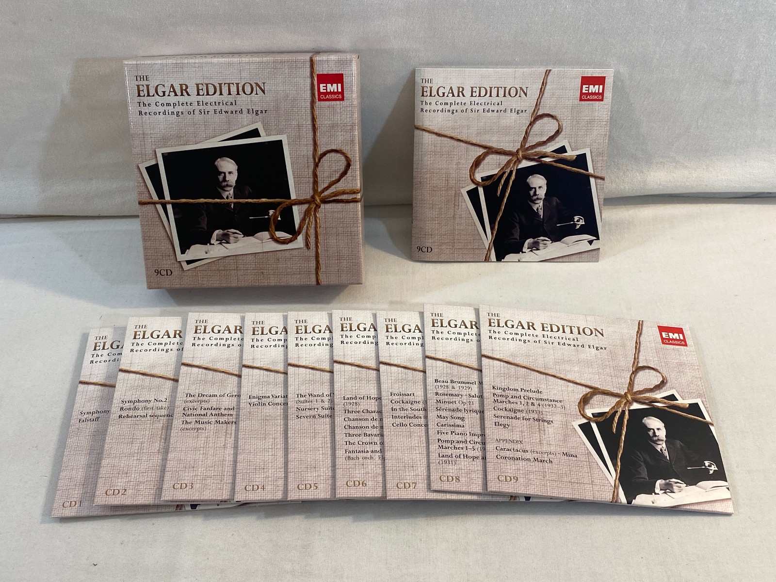 The Elgar Edition: Complete Electrical Recordings of SIR EDWARD ELGAR 9 Disc Set